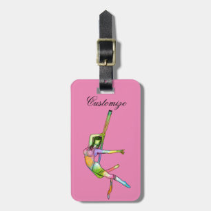 Étiquette À Bagage Fitness aérienne Yoga Thunder_Cove