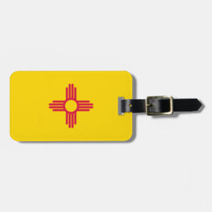 Étiquette À Bagage Flag du Nouveau-Mexique