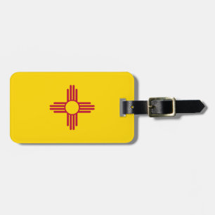 Étiquette À Bagage Flag du Nouveau-Mexique
