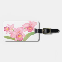 Fleurs d'aquarelle rose exotique