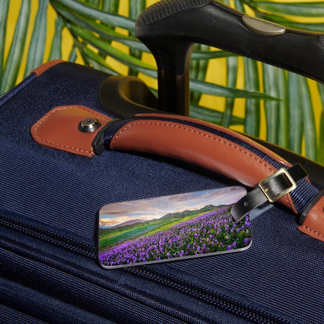 Étiquette À Bagage Fleurs | Fleurs sauvages californiens (Insitu Rectoal 3)