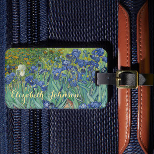 Étiquette À Bagage Fleurs Vincent Van Gogh Floral Art Bagages Tags