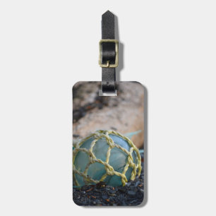 Étiquette À Bagage Flotteur de pêche en verre, vertical