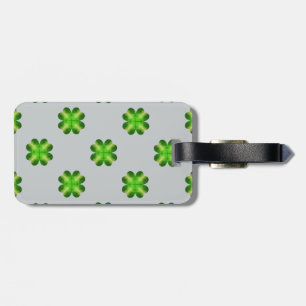 Étiquette À Bagage Fond de trèfle de la Saint-Patrick