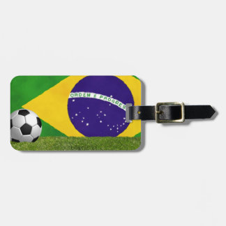 Étiquette À Bagage Football brésilien - le football