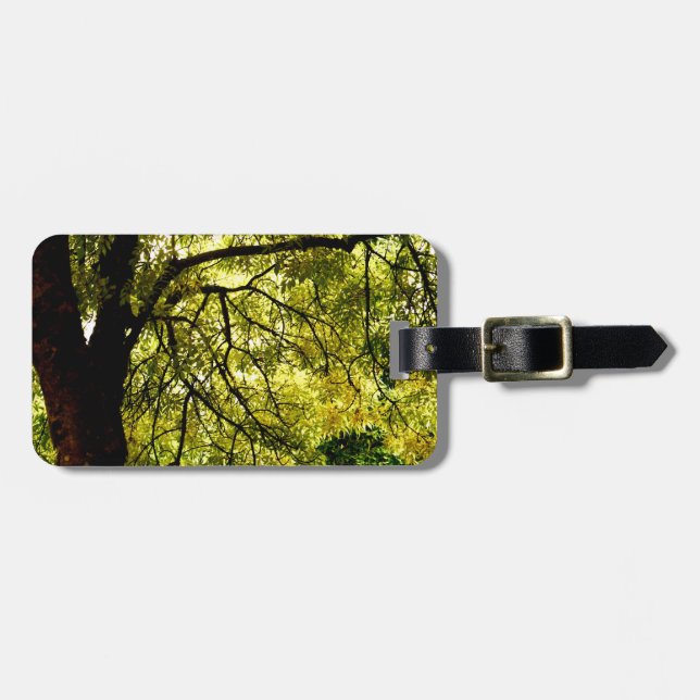 Étiquette À Bagage Forêt (Devant horizontal)