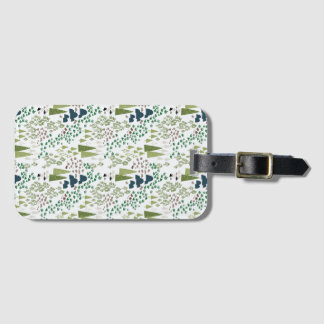Étiquette À Bagage Forêts scandinaves 