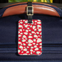 Fraise blanche exotique Colorée Cute Chic CUSTOM