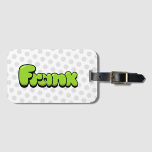 Étiquette À Bagage Frank