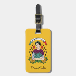 Étiquette À Bagage Frida Kahlo   MI Mexique Lindo