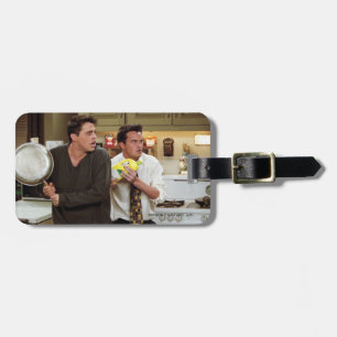 Étiquette À Bagage FRIENDS™  Joey et Chandler craignent