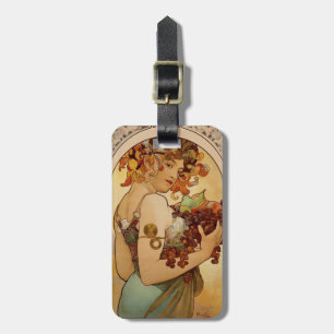 Étiquette À Bagage Fruits - Automne - vers 1897