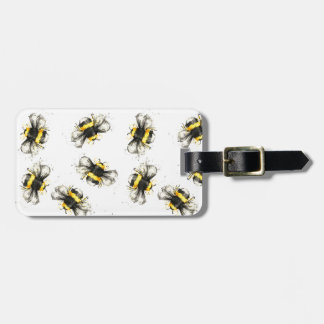 Étiquette À Bagage Gaffez la copie d'abeille - copie naturelle