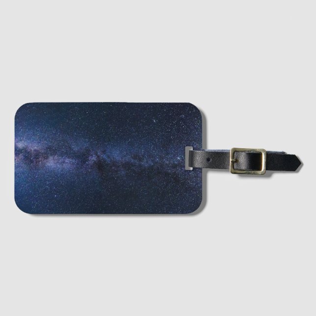 Étiquette À Bagage Galaxie de la Voie Lactée (Devant Horizontal)