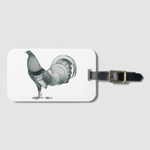 Étiquette À Bagage Gamecock Crele ou Dom