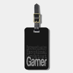 Étiquette À Bagage Gamer Extraordinaire