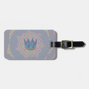 Étiquette À Bagage Gardez-le simple : Pastel Royal Clarity Motif Art
