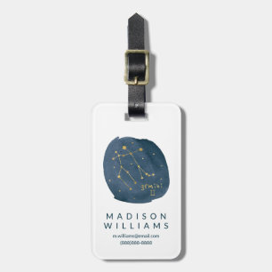 Étiquette À Bagage Gemini