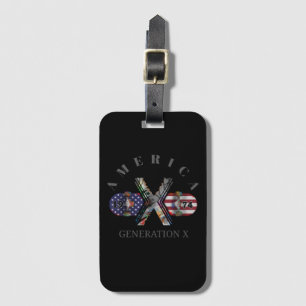 Étiquette À Bagage Génération X American Skateboard 1974