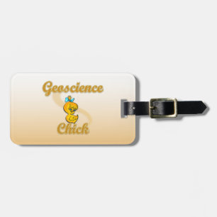 Étiquette À Bagage Géoscience Chick