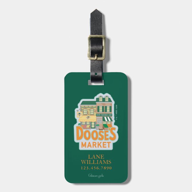 Étiquette À Bagage Gilmore Girls | Le marché de Doose (Devant Vertical)