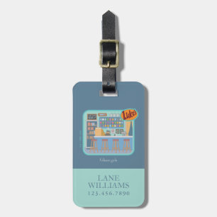 Étiquette À Bagage Gilmore Girls   Luke's Diner Graphic