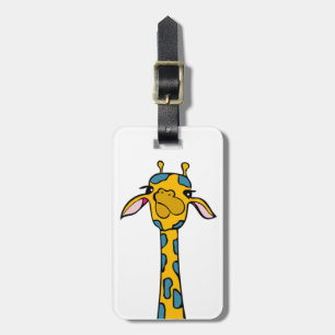 Étiquette À Bagage Giraffe