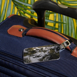 Étiquette À Bagage Glace et neige   Parc national Jasper Alberta, Can