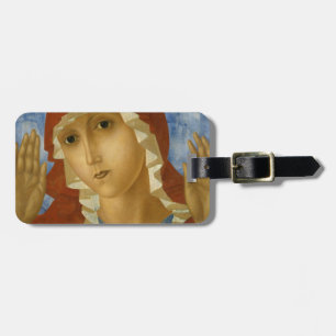 ÉTIQUETTE À BAGAGE GLOIRE À LA VIERGE BÉNÉFICIÉE MARY