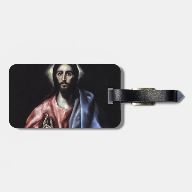 ÉTIQUETTE À BAGAGE GLOIRE DE JÉSUS CHRIST (Dos horizontal)