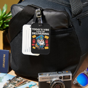 Étiquette À Bagage Gnomes postiers Courrier