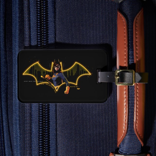 Étiquette À Bagage Gotham Knights Batgirl en logo (Insitu Rectoal 4)
