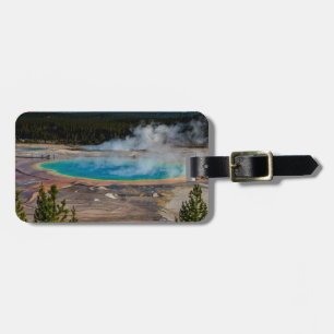 Étiquette À Bagage Grand Prismatic Spring Parc national de Yellowston