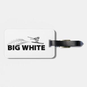 Étiquette À Bagage Grand Sauteur de Big White en Colombie-Britannique