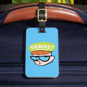 Étiquette À Bagage Graphique de légende Dexter "Genius"