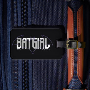 Étiquette À Bagage Graphique de nom haute technologie Batgirl