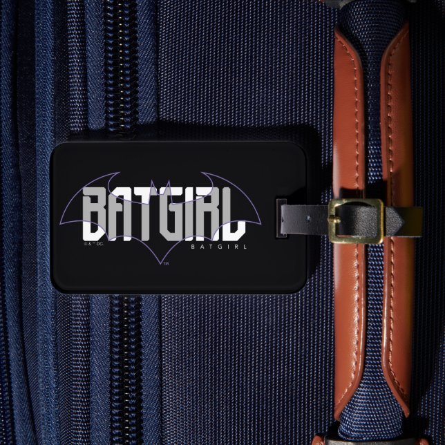Étiquette À Bagage Graphique de nom haute technologie Batgirl (Insitu Rectoal 4)