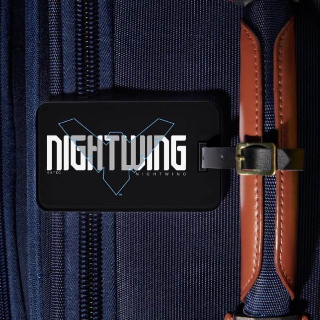 Étiquette À Bagage Graphique de nom high-tech Nightwing (Insitu Rectoal 4)