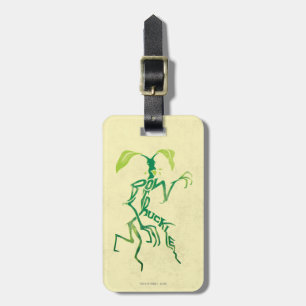 Étiquette À Bagage Graphique de typographie BOWTRUCKLE™ PICKETT™