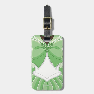 Étiquette À Bagage Green Magical Girl III