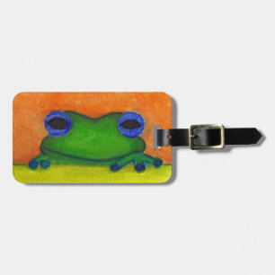 Étiquette À Bagage grenouille