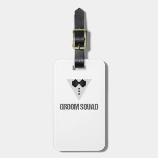 Étiquette À Bagage Groom Squad