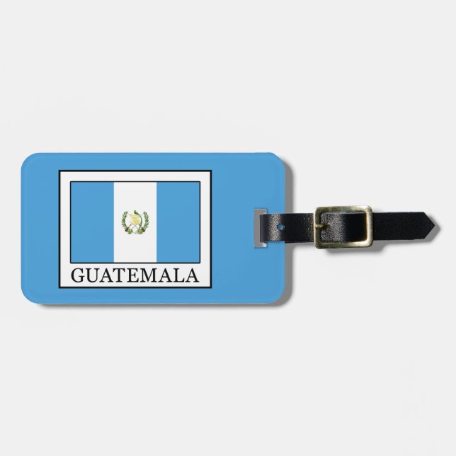 Étiquette À Bagage Guatemala (Devant horizontal)