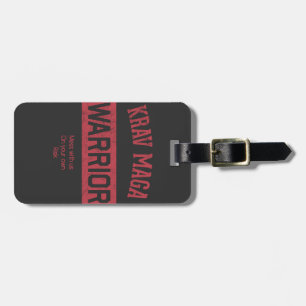 Étiquette À Bagage Guerrier de Krav Maga