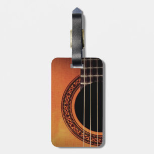 Étiquette À Bagage Guitare acoustique