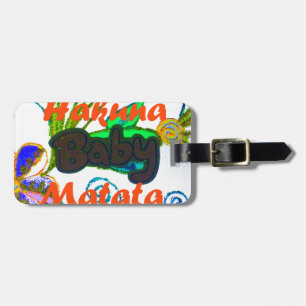 Étiquette À Bagage Hakuna Matata Baby.png