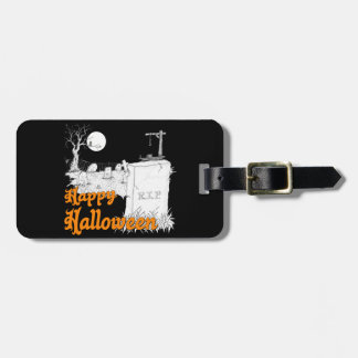 Étiquette À Bagage Halloween