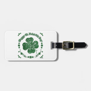 Étiquette À Bagage Happy St Patrick