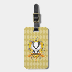 Étiquette À Bagage Harry Potter Charme HUFFLEPUFF™ Crest