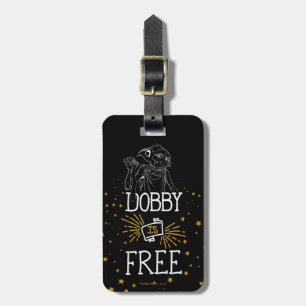 Étiquette À Bagage Harry Potter Dobby est libre